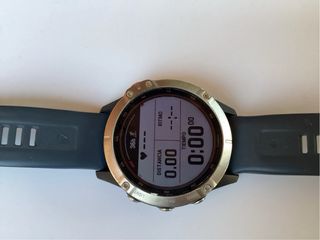 Reloj Garmin Fenix 6 Solar Azul/Plata