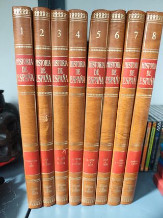 Historia de España – Colección completa 8 tomos