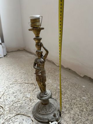 Lámpara de bronce años 50