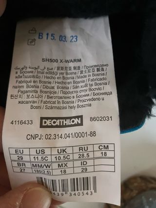 Botas aprè ski Decathlon Talla 29