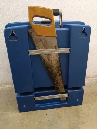 Baúl de almacenamiento Curver azul