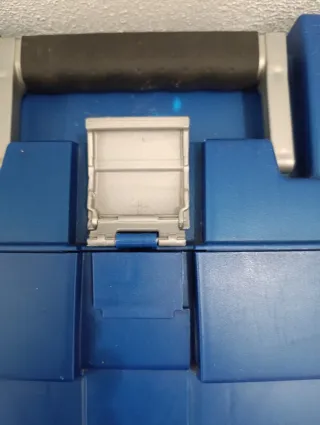 Baúl de almacenamiento Curver azul