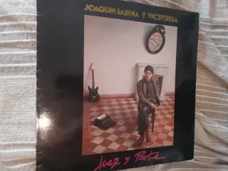 Vinilo Joaquin Sabina Juez y Parte