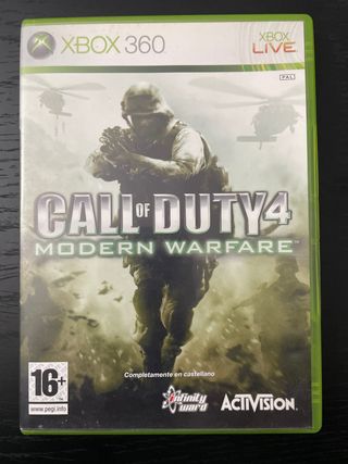 Call of Duty 4 Modern Warfare Xbox 360