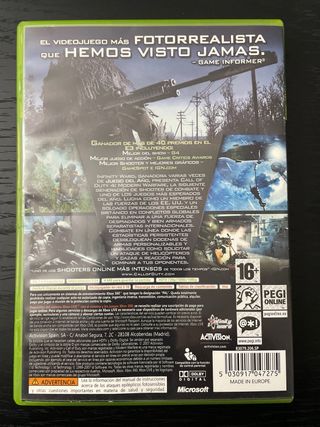 Call of Duty 4 Modern Warfare Xbox 360