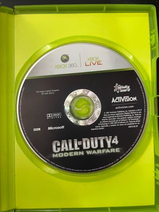Call of Duty 4 Modern Warfare Xbox 360