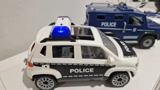 Lote Playmobil: Coche, Camión, Barco y Helicóptero