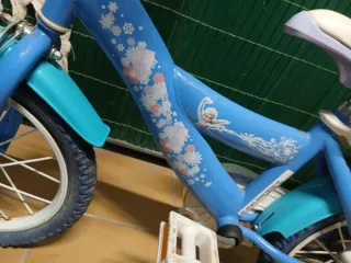 Bicicleta Frozen Niña