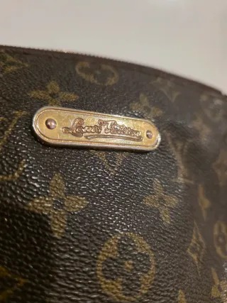 Neceser Monedero Louis Vuitton Marrón Dorado