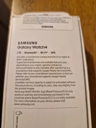 Samsung Galaxy Watch4 Preto