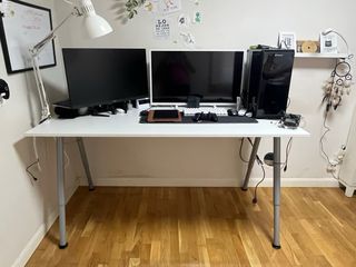 Mesa escritorio IKEA patas extensibles