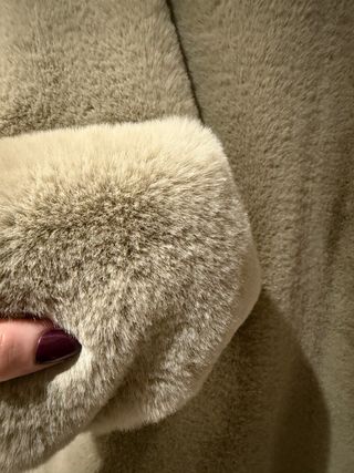 Chaqueta Zara efecto pelo Talla M