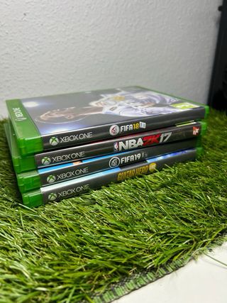 Juegos Xbox One: FIFA 18, NBA 2K17, FIFA 19, Guita