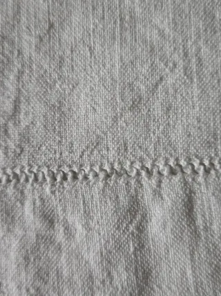 Lençol antigo em linho puro