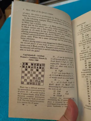 Libro de ajedrez,gane con la Defensa india de dama