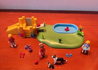 Parque Infantil Playmobil con Piscina