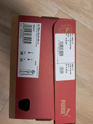 Zapatillas Puma Tacos Azul/Rojo.