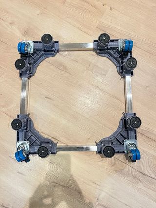 Base regolabile con ruote per lavatrice/frigorifero