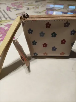 Monedero Garden con asa de mano