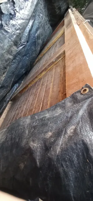 Portón Madera Mobila Antigua