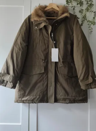 Abrigo Zara acolchado