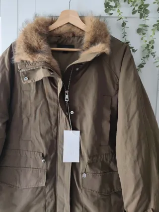 Abrigo Zara acolchado