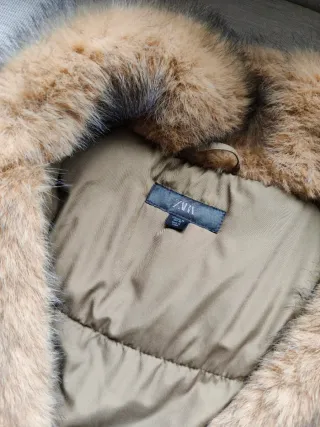 Abrigo Zara acolchado