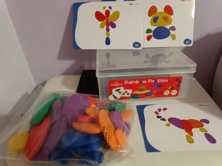 Piedras Rainbow Pebbles para crear dibujos