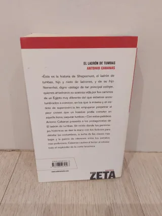 El ladron de tumbas de Antonio Cabanas