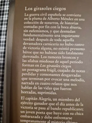 LOS GIRASOLES CIEGOS