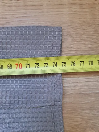 Cortinas grises 75x118 cm