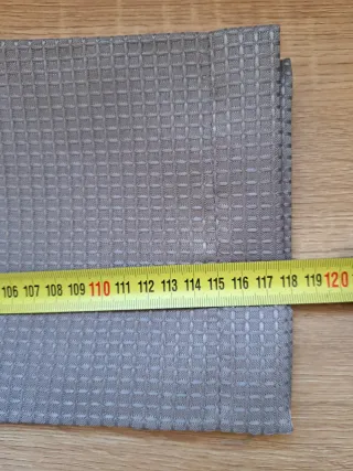 Cortinas grises 75x118 cm