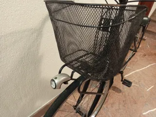 Bicicleta Regina Negra con Cesta