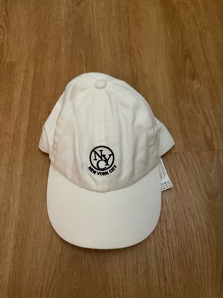 Gorra blanca New York City