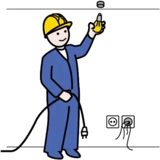 Electricista se ofrece para trabajos por la tarde.