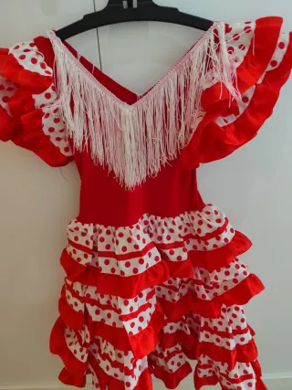 Disfraz Sevillana Niña 5-6 años