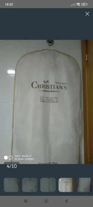 Vestido de Comunión Blanco hielo para niña bajita