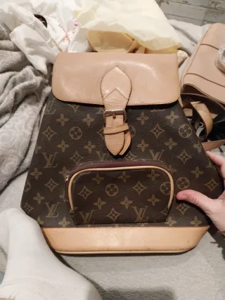 Mochila Louis Vuitton Monogram Beige/Marrón
