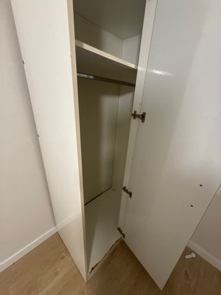 Armario blanco modular