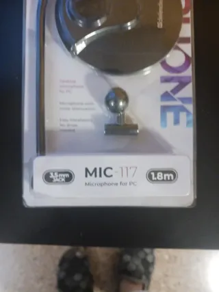 Micrófono Defender MIC-117 PC 3.5mm Jack