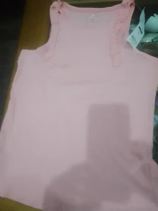 Camiseta niña rosa Talla 11-12