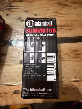Adam Hall SUWMB10B Soportes Pared Altavoz