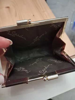 Monedero Pierre Cardin Marrón