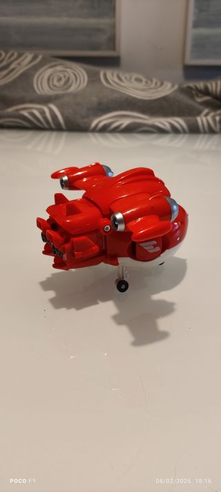 Super Wings Jett Supercargado Transformable