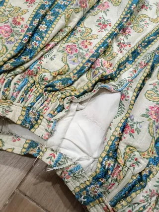 Falda fallera valenciana brocada mujer XS/S