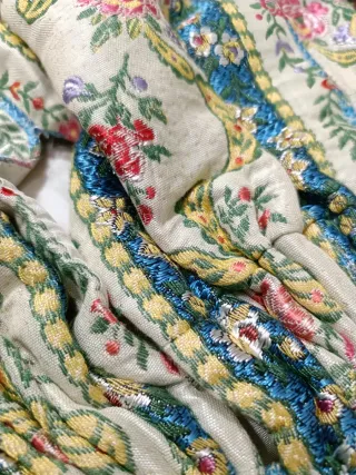 Falda fallera valenciana brocada mujer XS/S