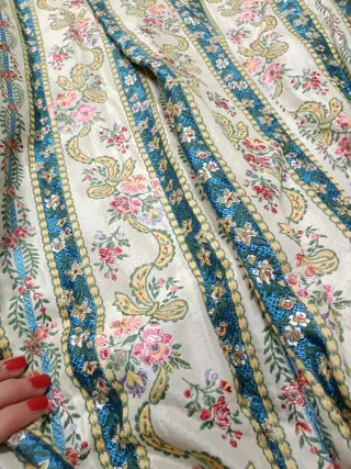 Falda fallera valenciana brocada mujer XS/S