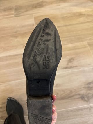 Botines piel A.S.98 mujer talla 41.