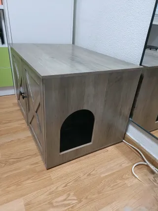 Mueble Oculta Arenero Gatos