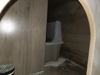 Mueble Oculta Arenero Gatos